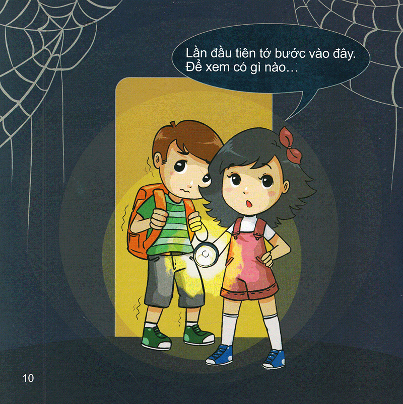 khám phá căn hầm tối