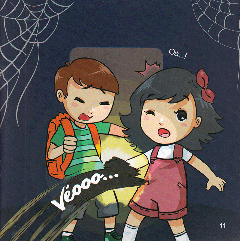 khám phá căn hầm tối