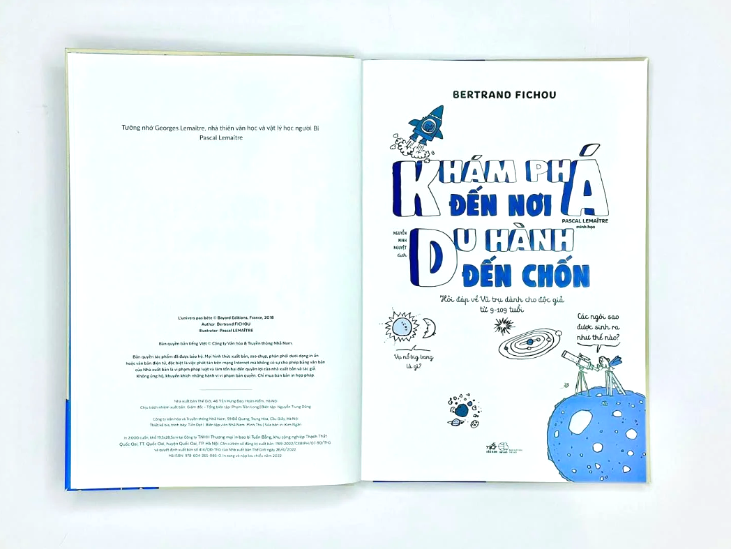 khám phá đến nơi, du hành đến chốn (hỏi đáp về vũ trụ dành cho độc giả từ 9-109 tuổi)