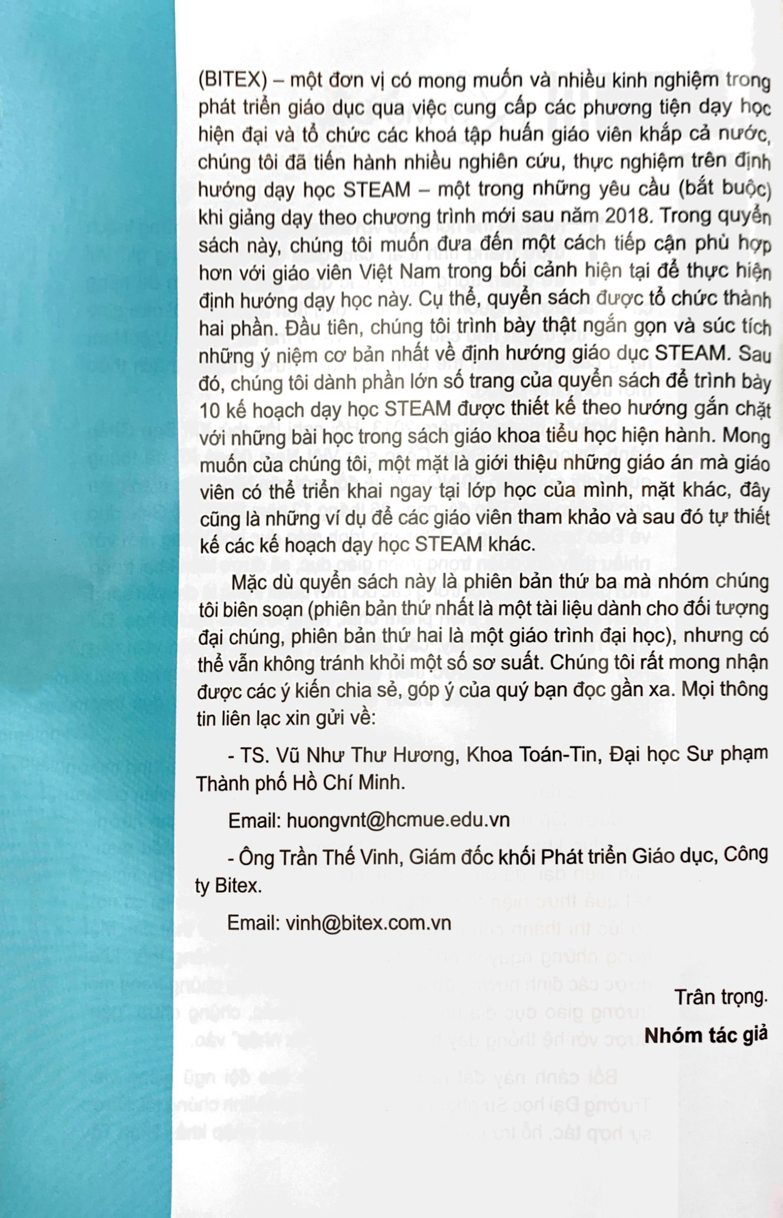 khám phá giáo dục steam - 10 chủ đề dạy học ở tiểu học