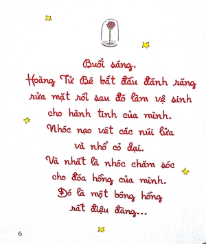 khám phá một ngày tươi đẹp của hoàng tử bé