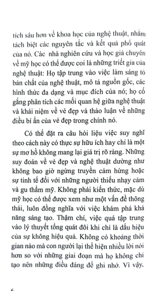 khám phá mỹ học