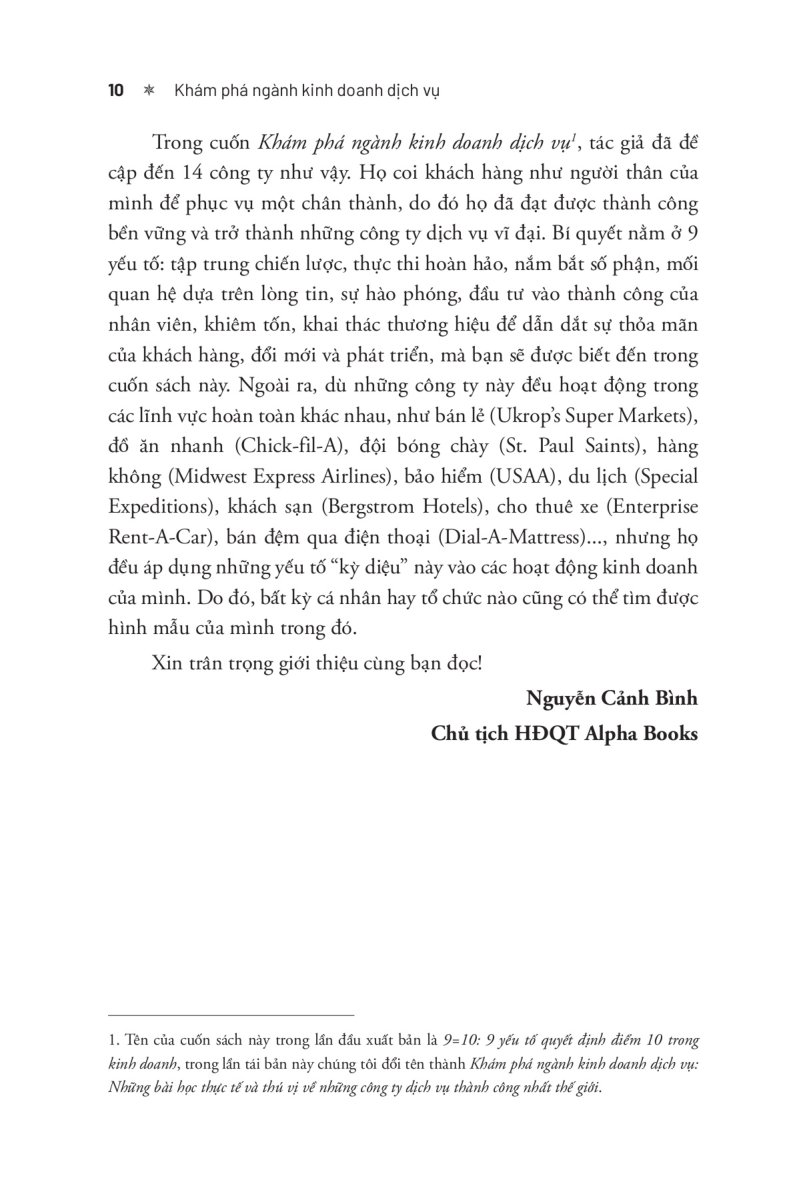 khám phá ngành kinh doanh dịch vụ