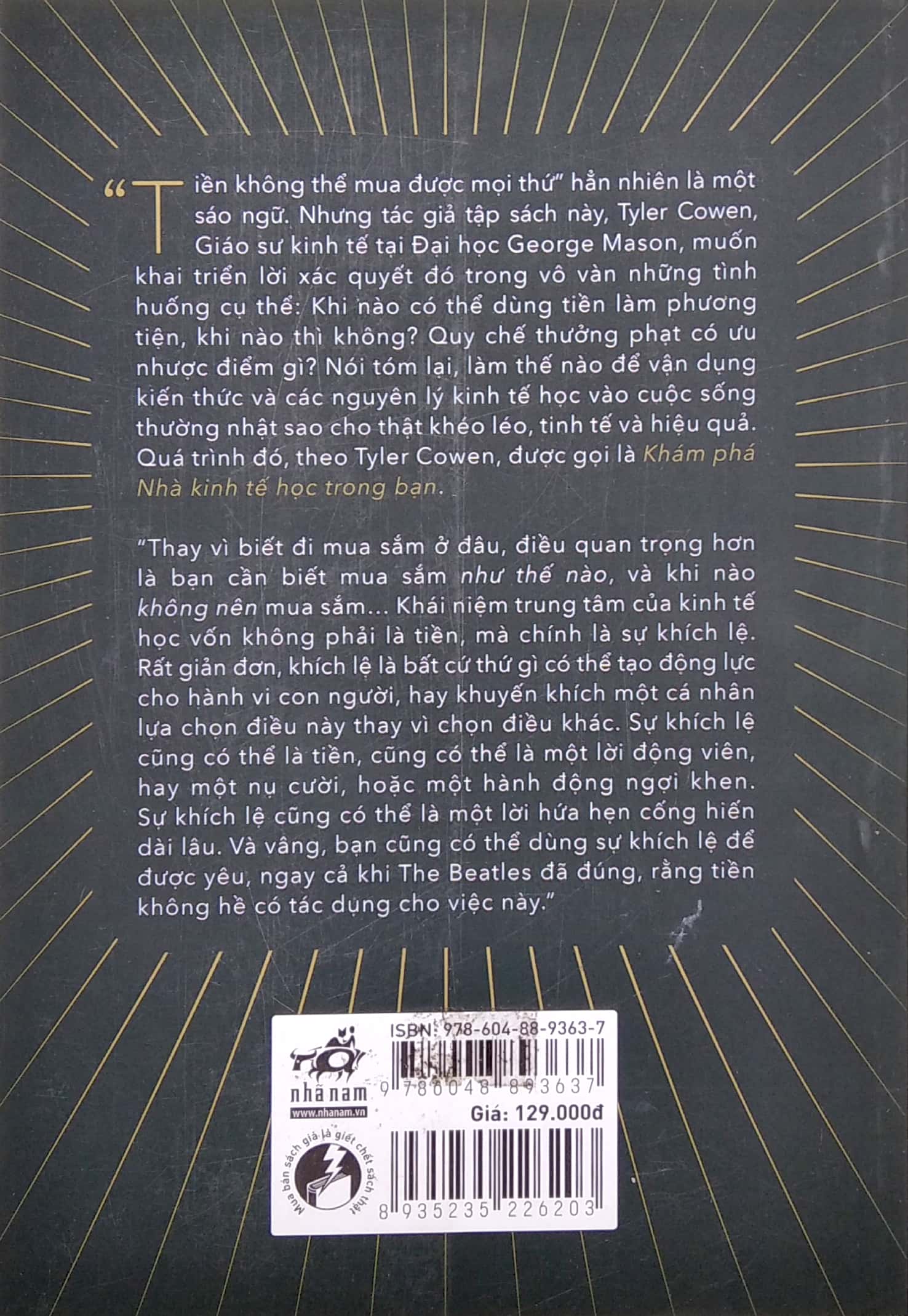 khám phá nhà kinh tế học trong bạn