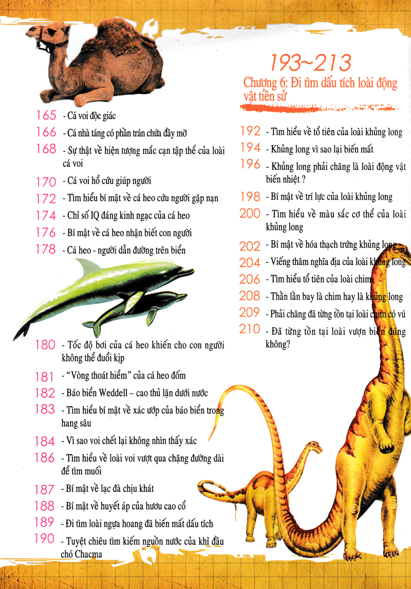 khám phá những bí ẩn về động vật (tái bản)