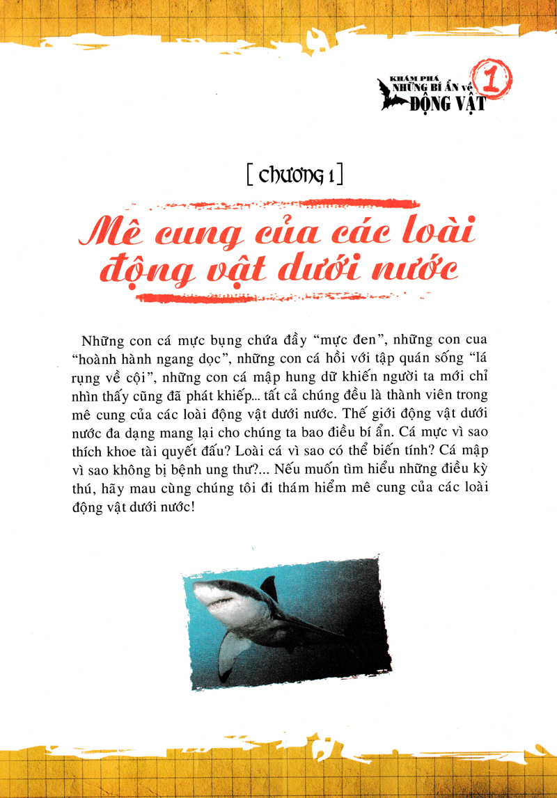 khám phá những bí ẩn về động vật (tái bản)