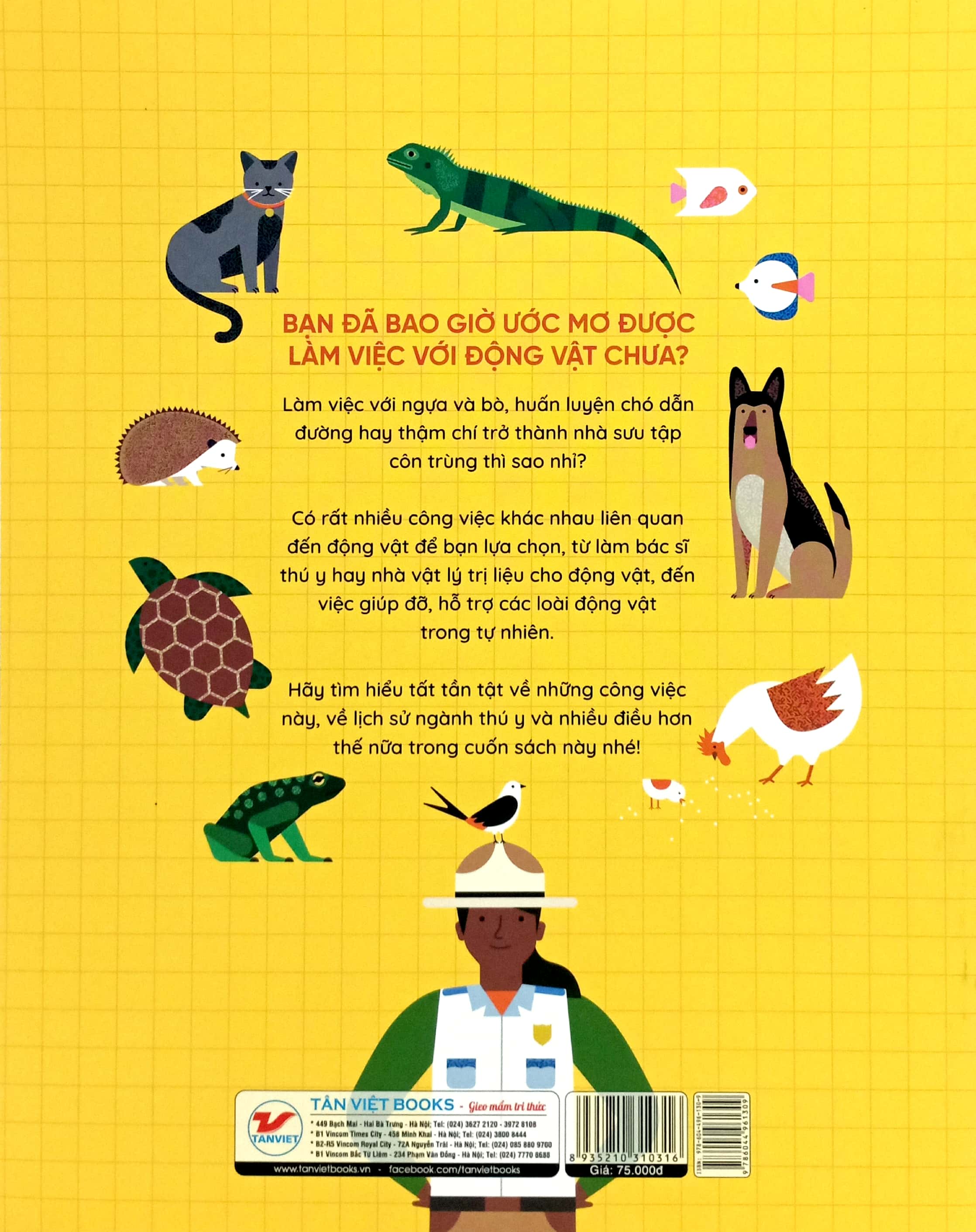 khám phá những nghề nghiệp thú vị - nghề bác sĩ thú y và những công việc liên quan đến động vật