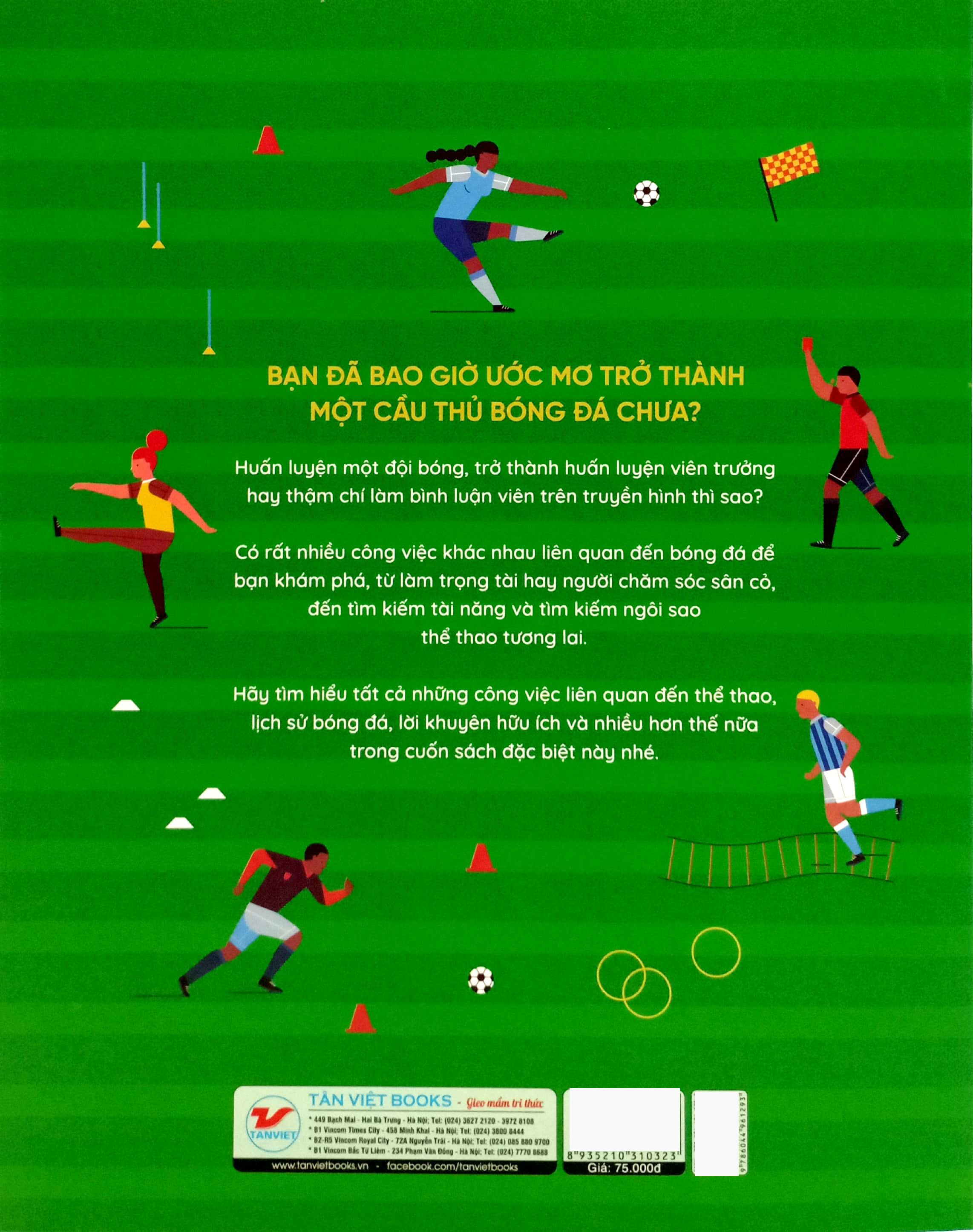 khám phá những nghề nghiệp thú vị - nghề cầu thủ bóng đá và những công việc thể thao khác