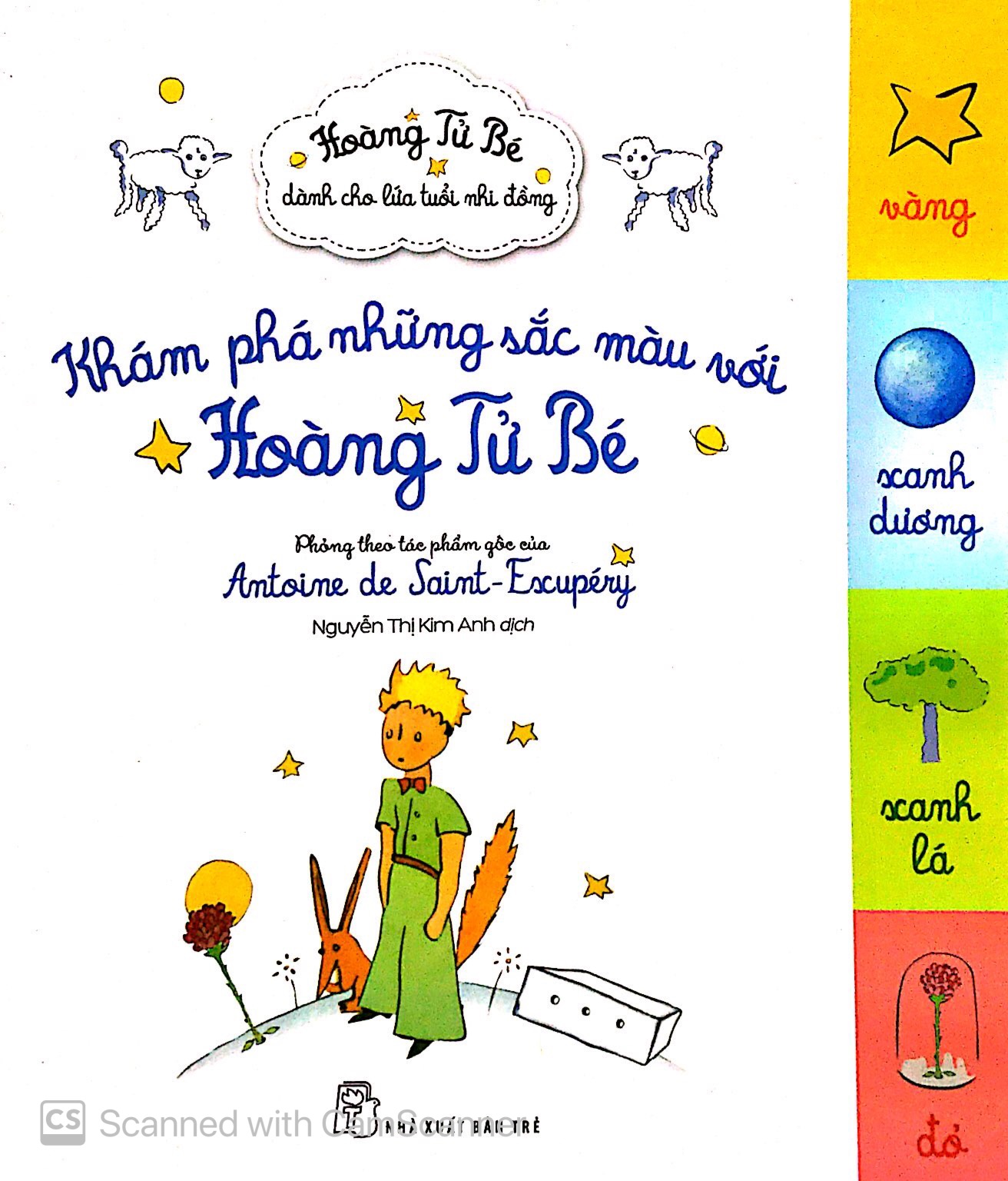 khám phá những sắc màu với hoàng tử bé