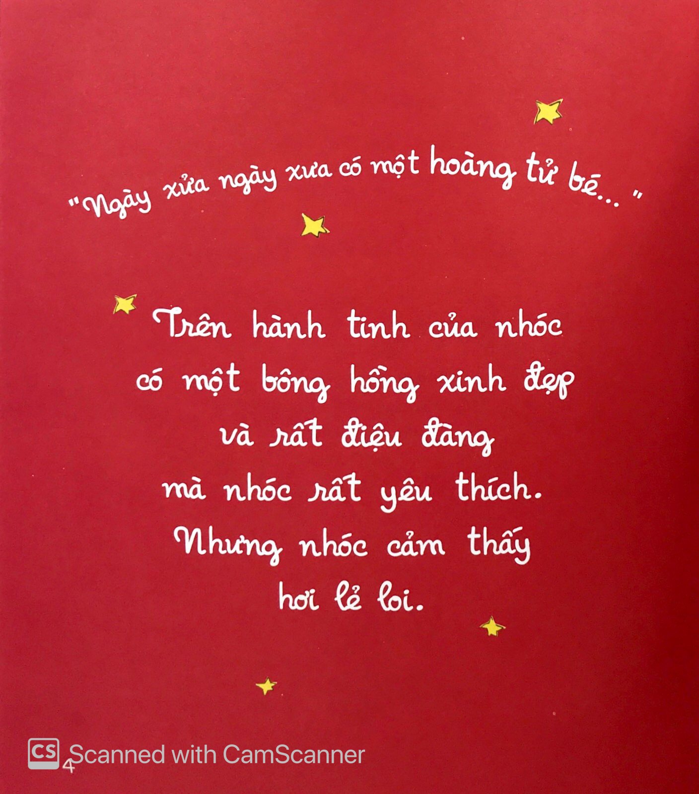 khám phá những sắc màu với hoàng tử bé