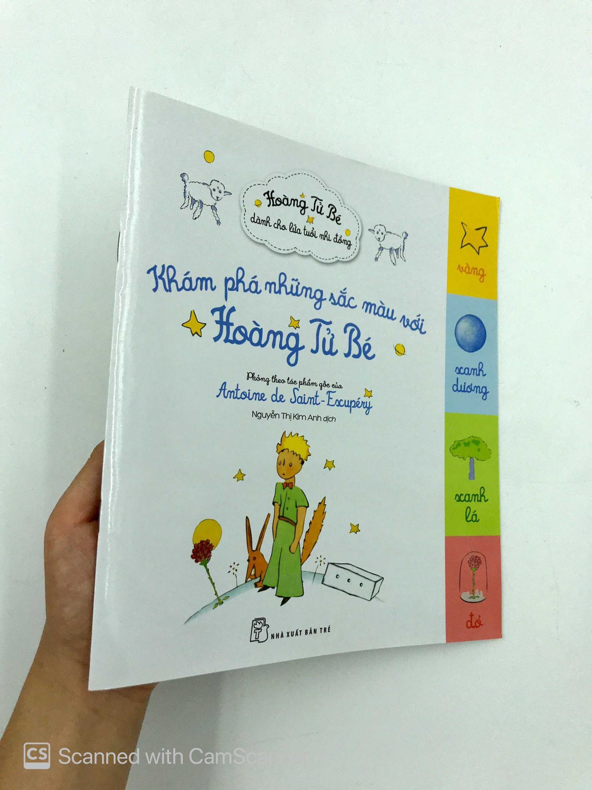 khám phá những sắc màu với hoàng tử bé