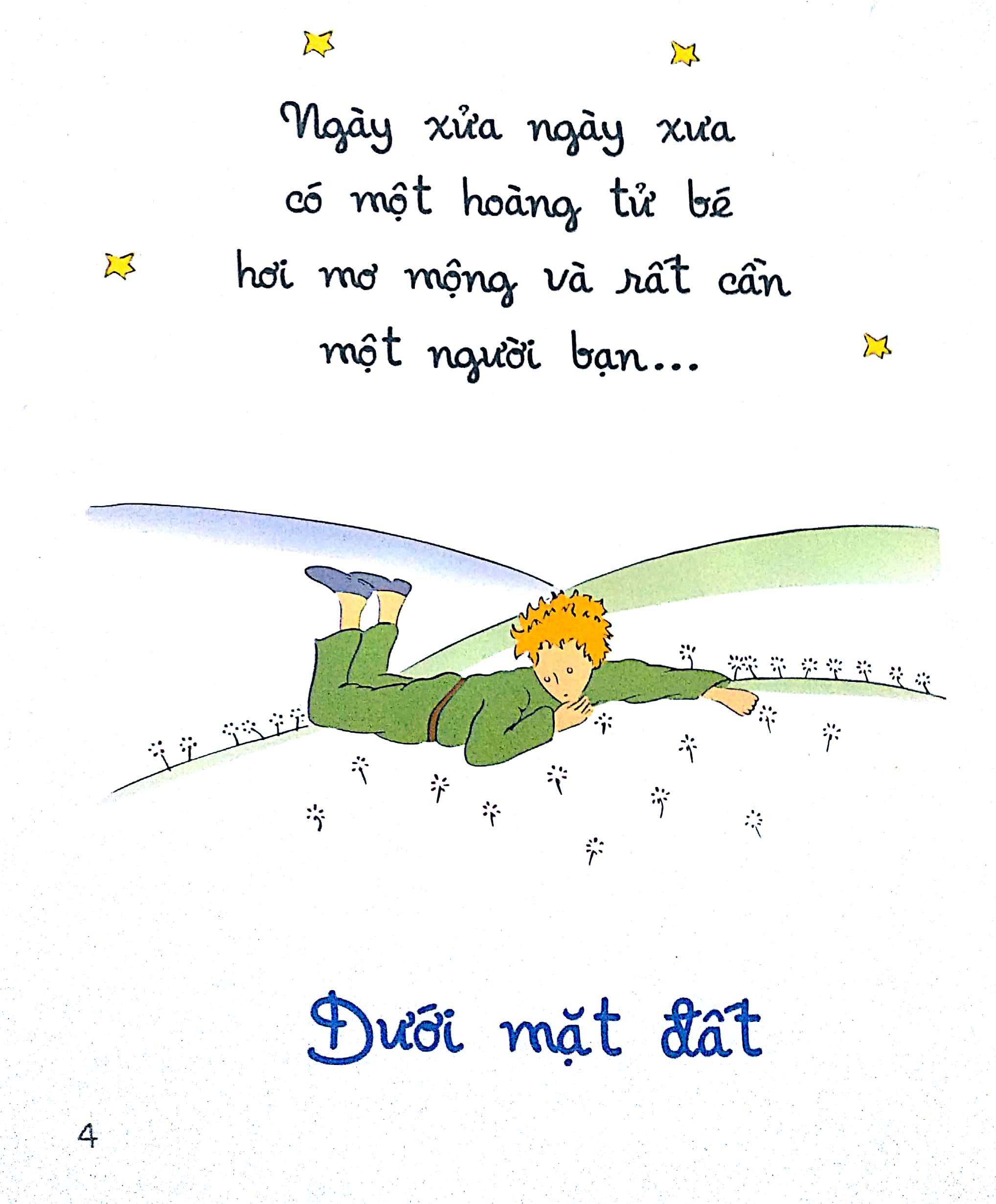 khám phá những từ đối nghĩa cùng hoàng tử bé