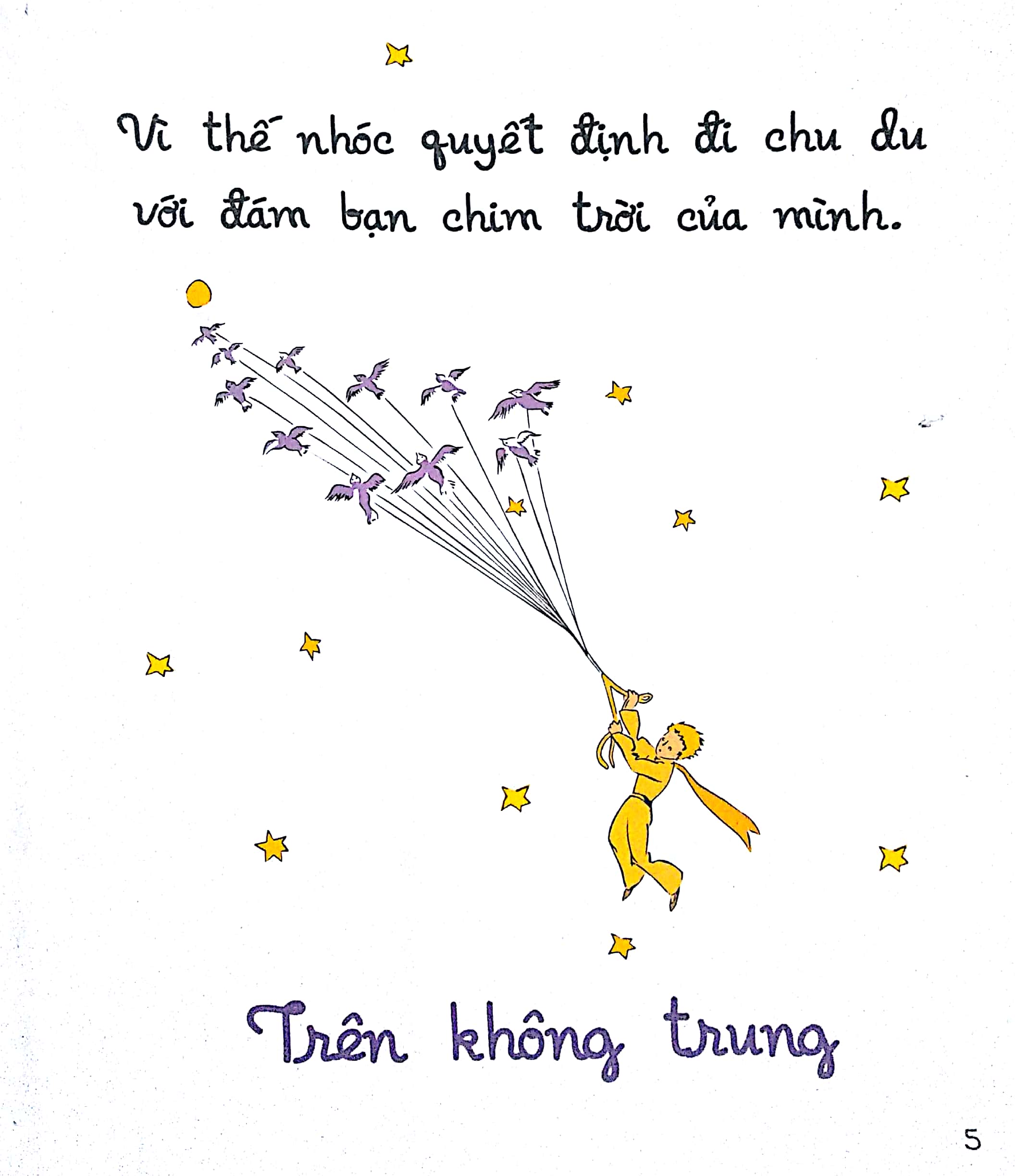 khám phá những từ đối nghĩa cùng hoàng tử bé