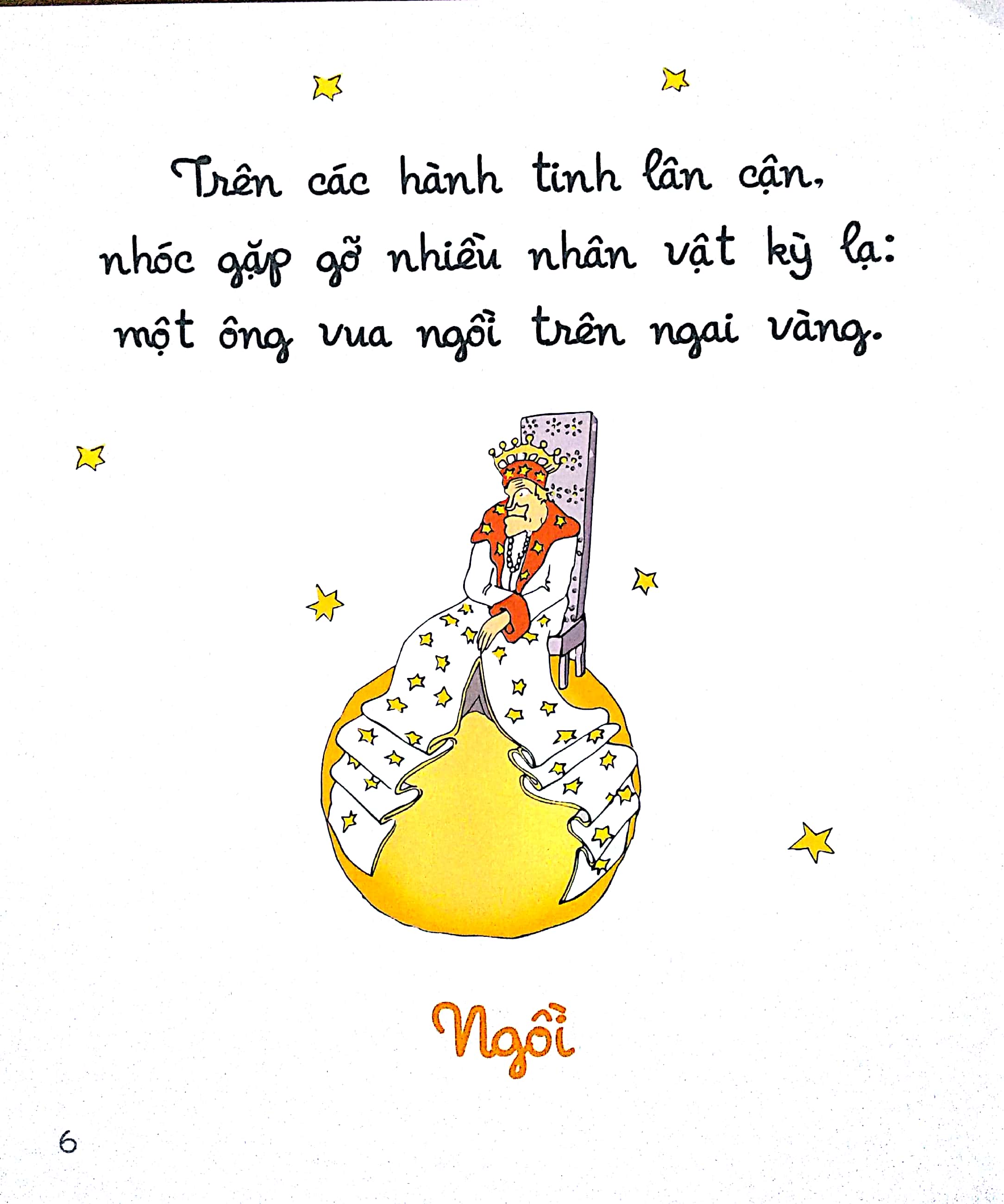 khám phá những từ đối nghĩa cùng hoàng tử bé