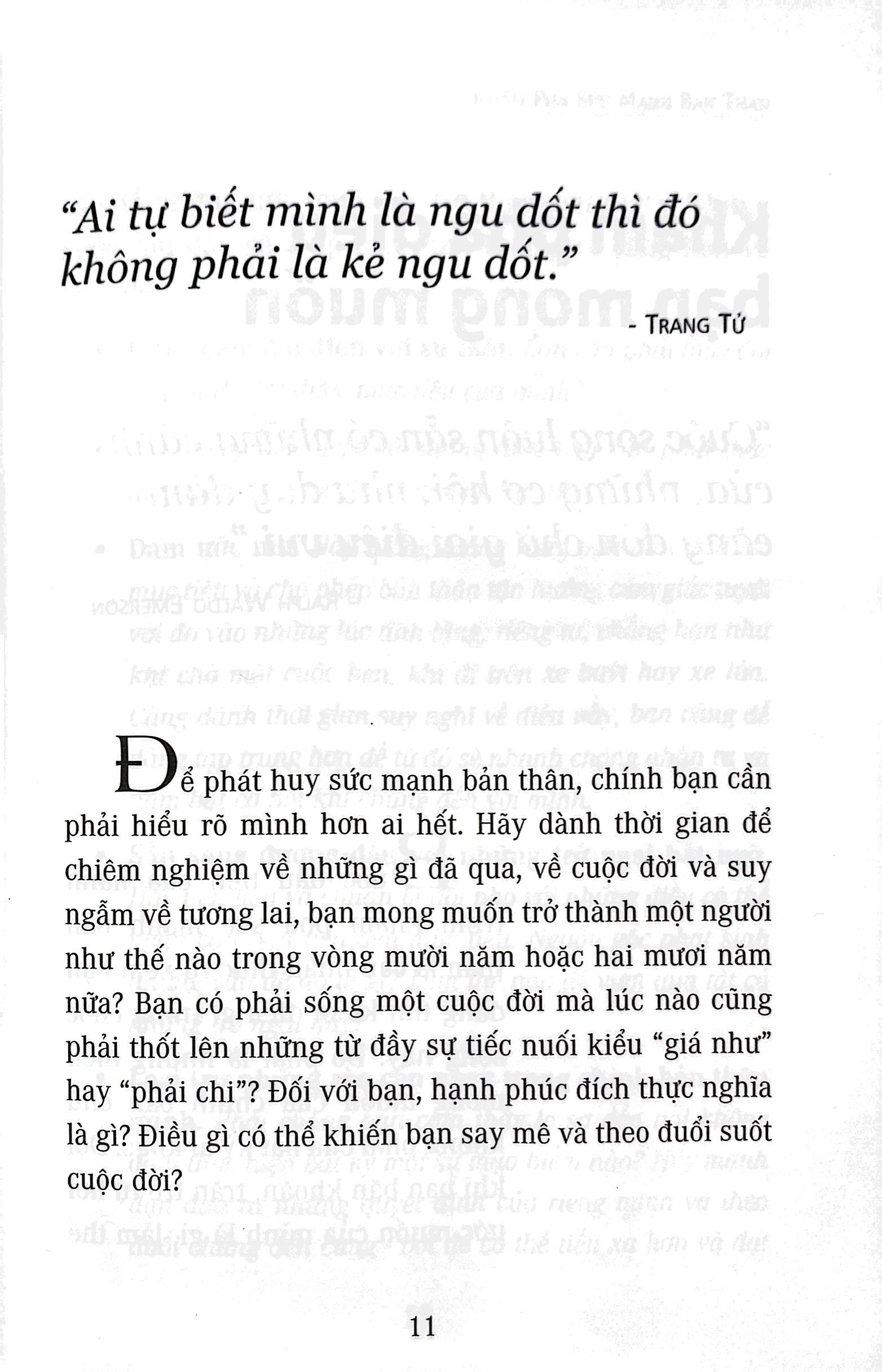 khám phá sức mạnh bản thân - personal power