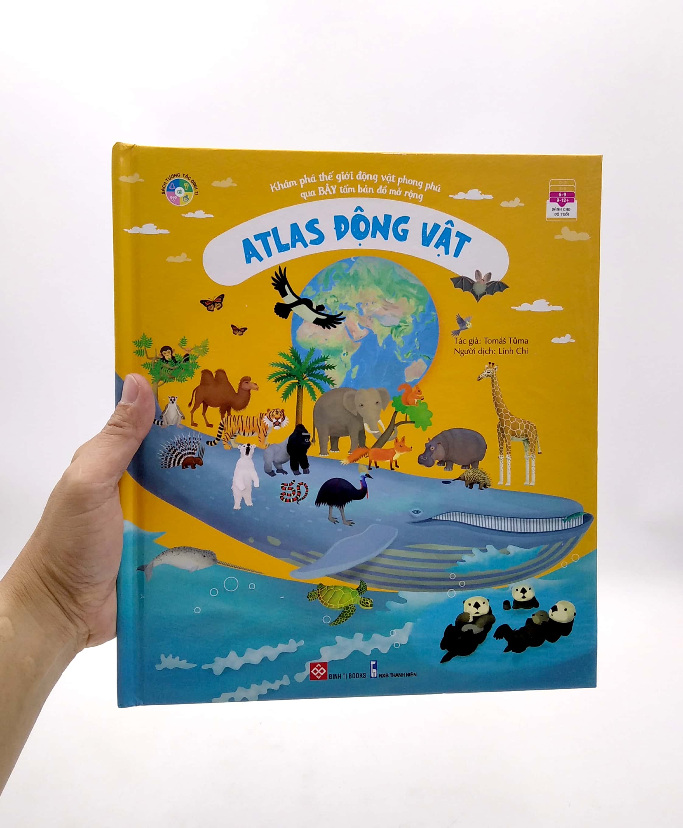 khám phá thế giới động vật phong phú qua bảy tấm bảng đồ mở rộng - atlas động vật