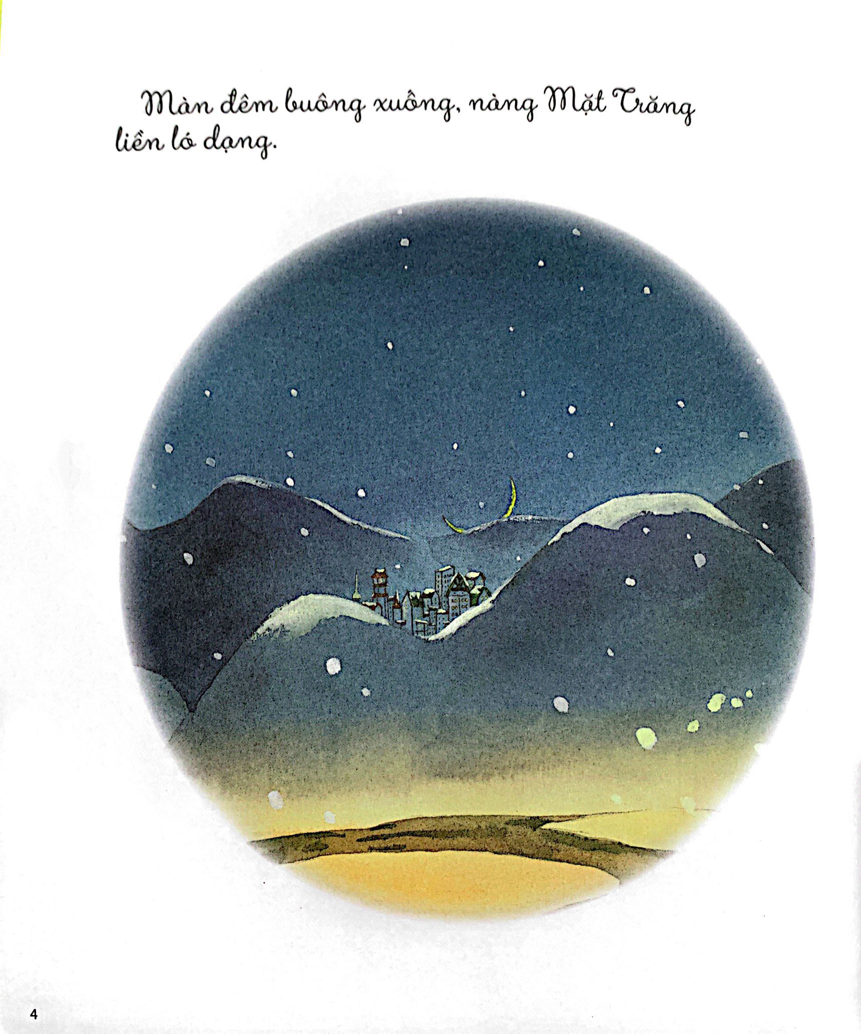 khám phá thế giới quanh em - mặt trăng may áo mới