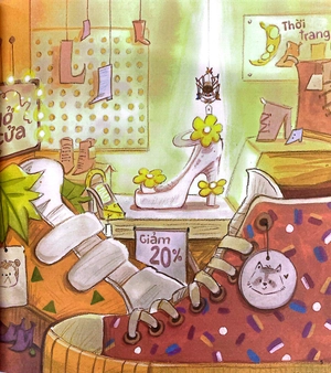 khám phá thế giới quanh em - những chiếc giày của sâu