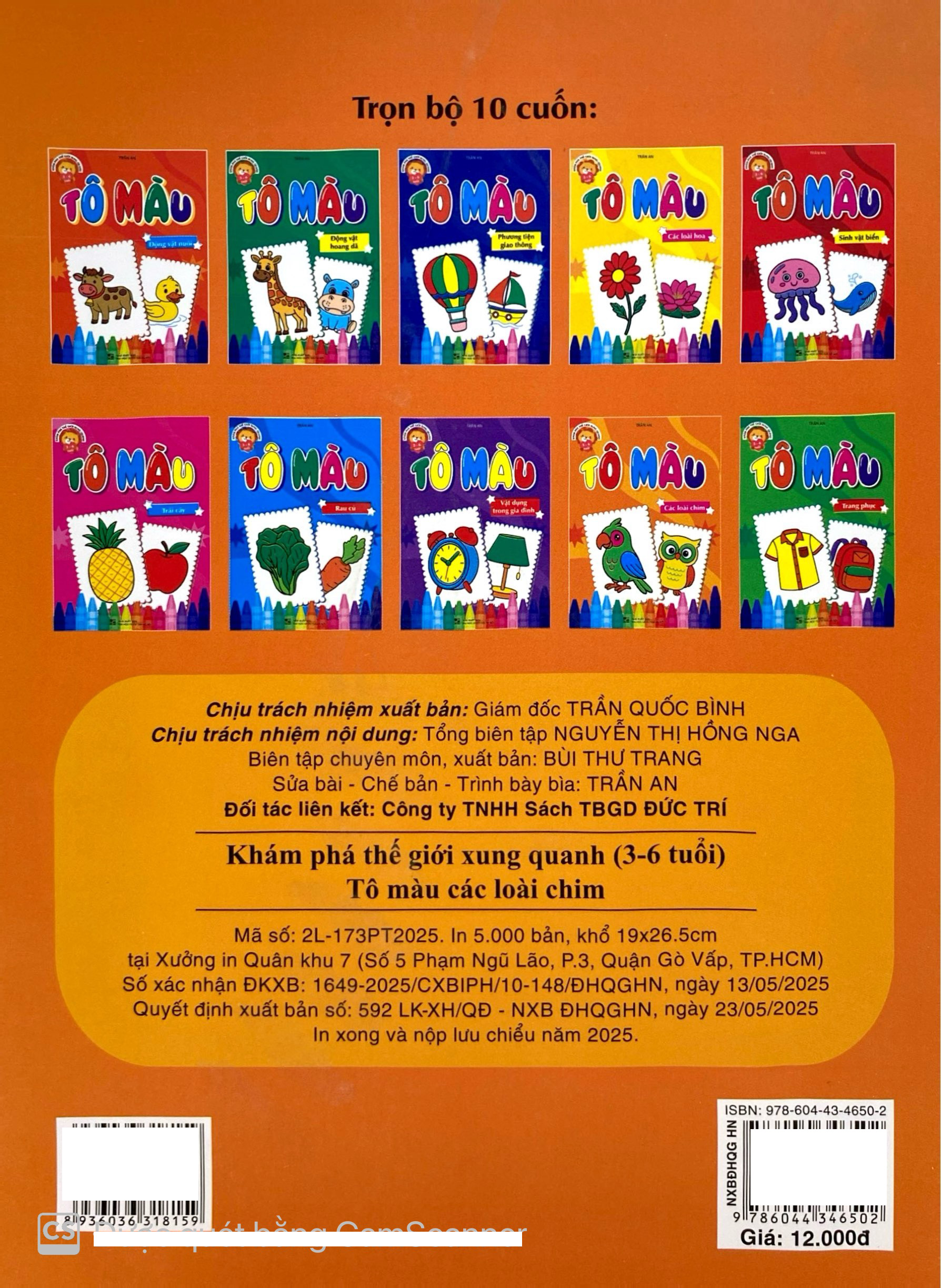 Kham Pha The Gioi Xung Quanh - To Mau Cac Loai Chim