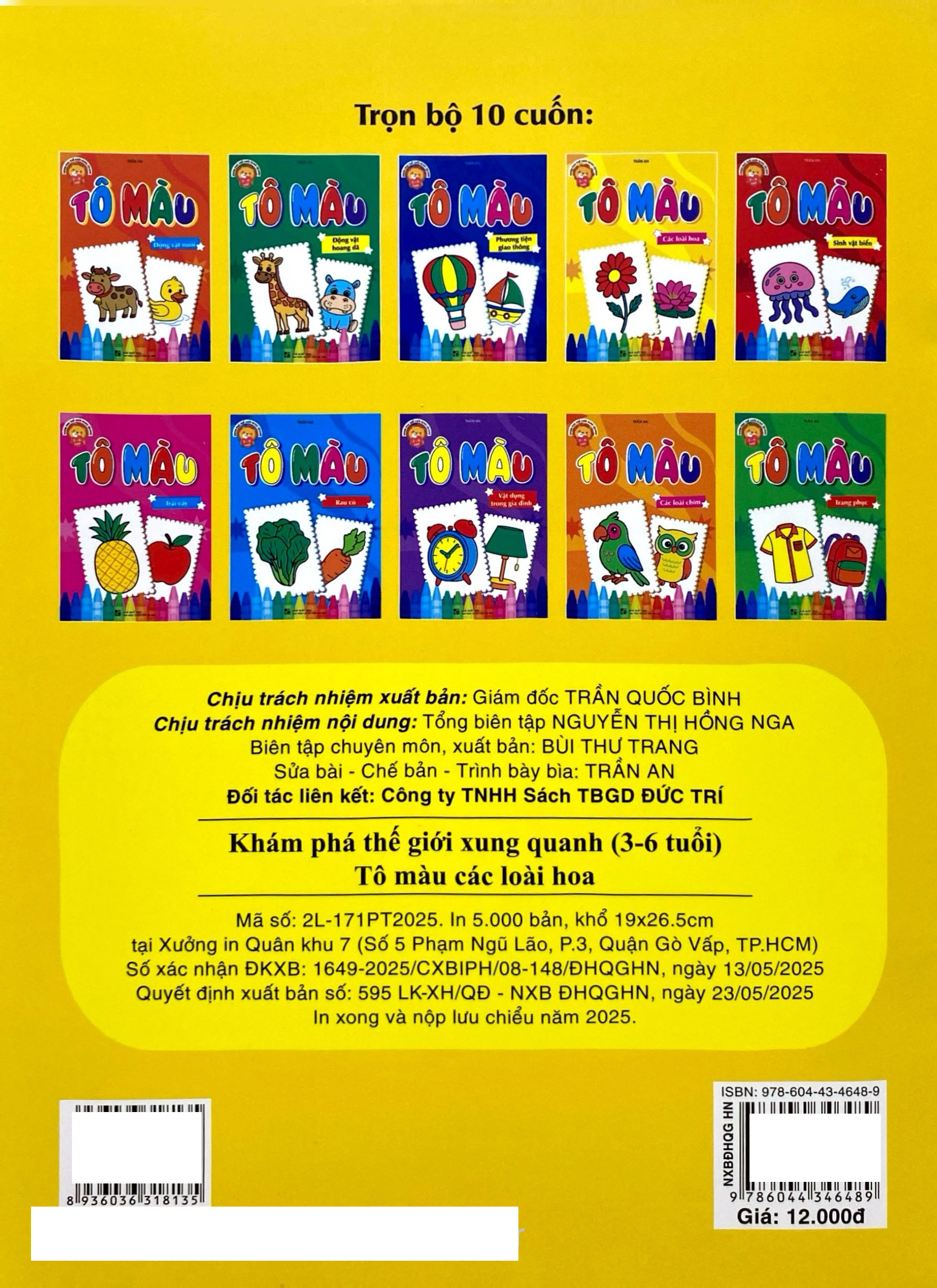 Kham Pha The Gioi Xung Quanh - To Mau Cac Loai Hoa