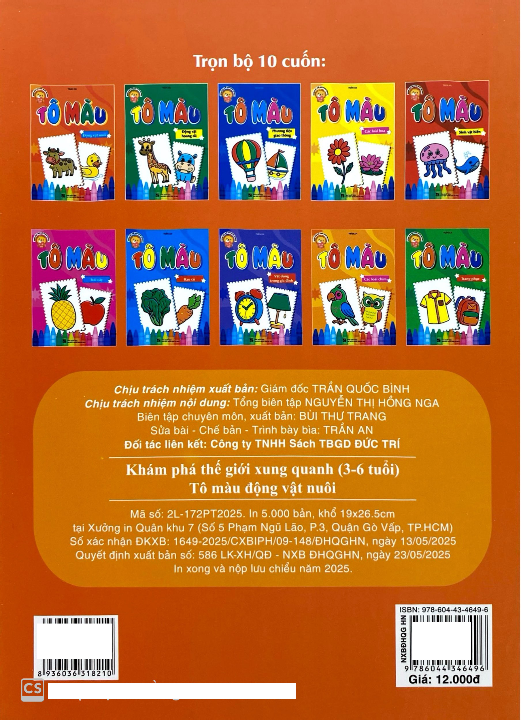 Kham Pha The Gioi Xung Quanh - To Mau Dong Vat Nuoi