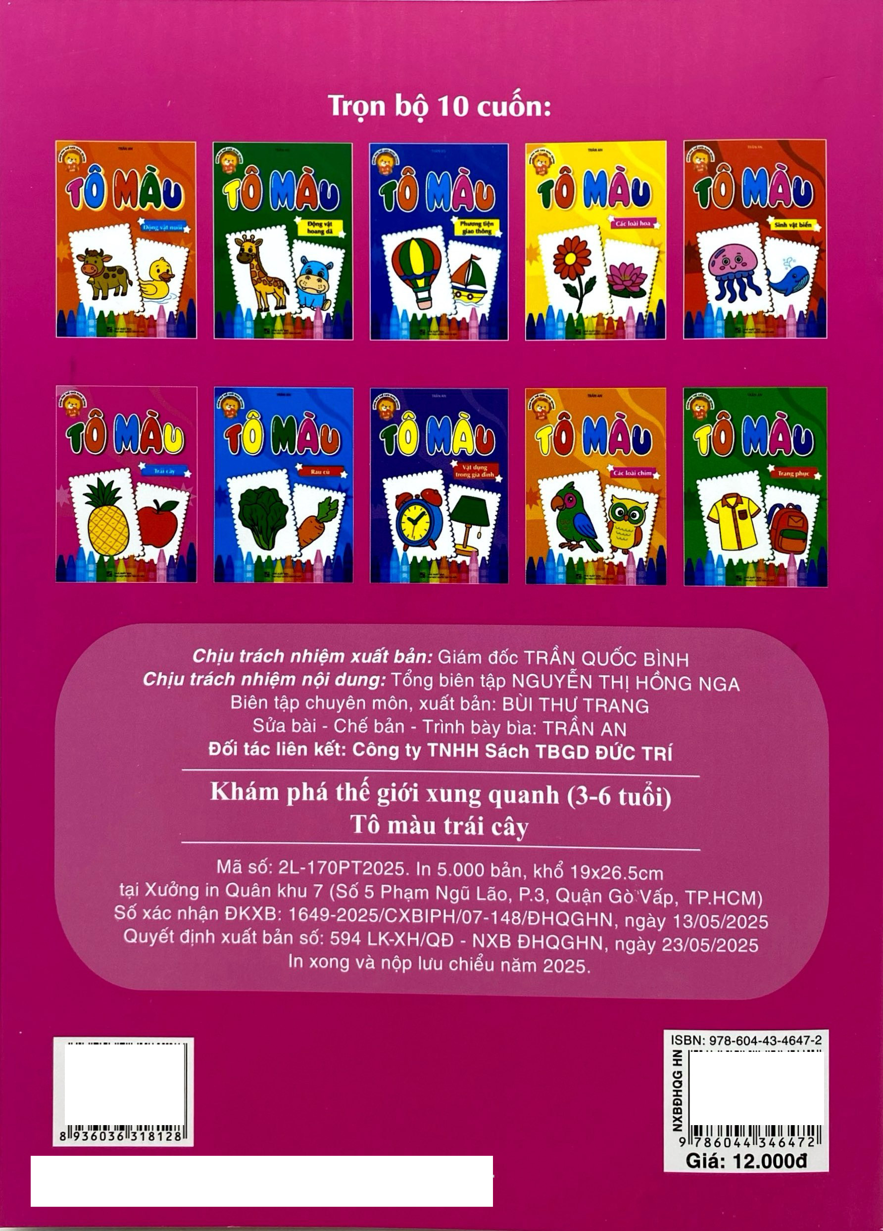 Kham Pha The Gioi Xung Quanh - To Mau Trai Cay