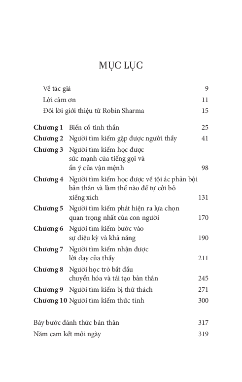 khám phá vận mệnh - 7 bước đánh thức bản thân