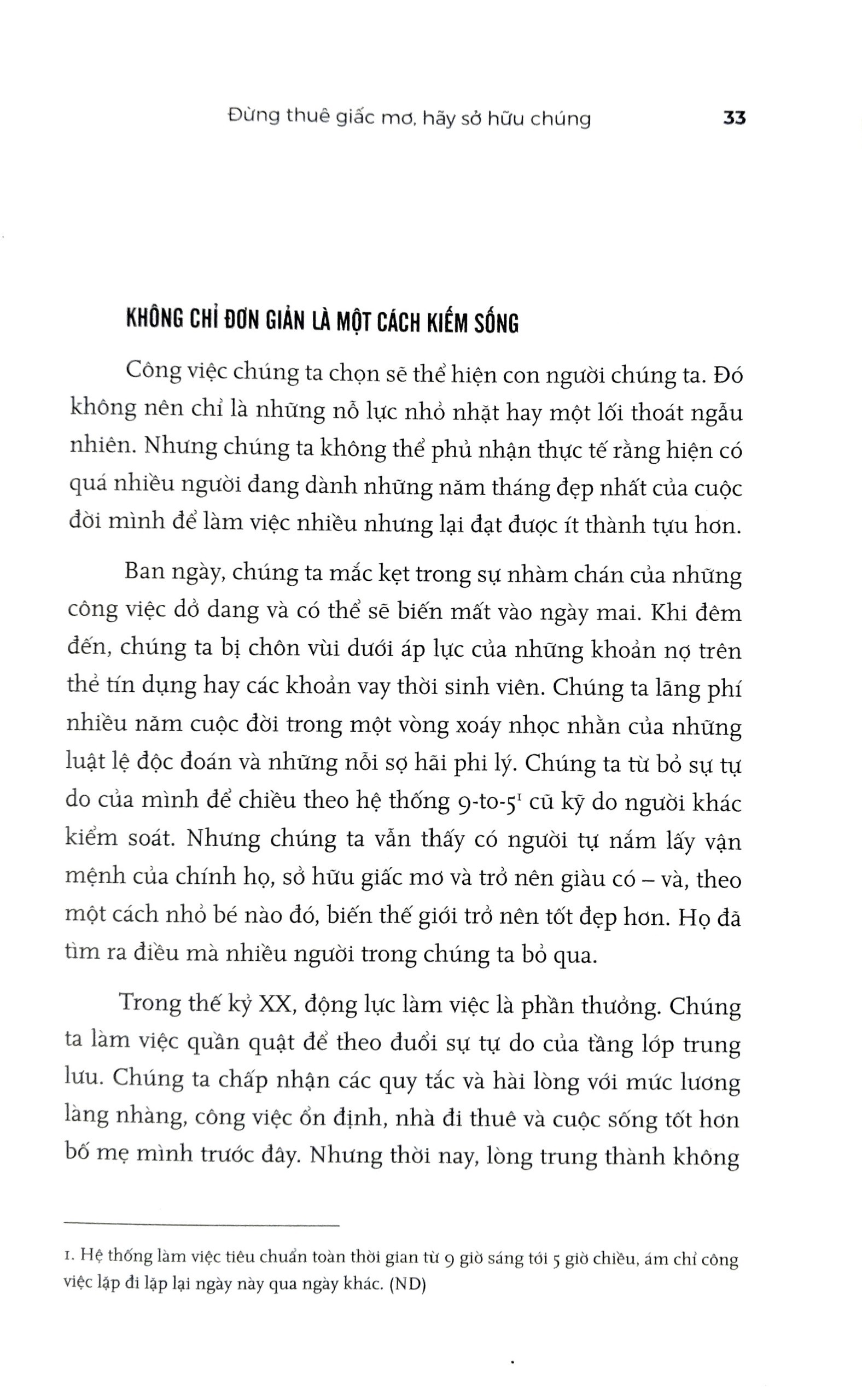 khát vọng dấn thân