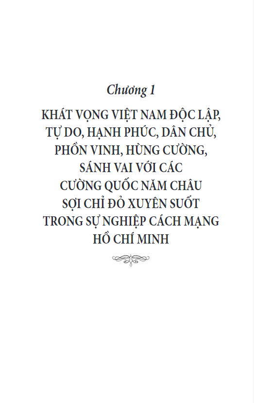 khát vọng hồ chí minh - việt nam độc lập, tự do, hạnh phúc, dân chủ, phồn vinh, hùng cường, sánh vai với các cường quốc năm châu