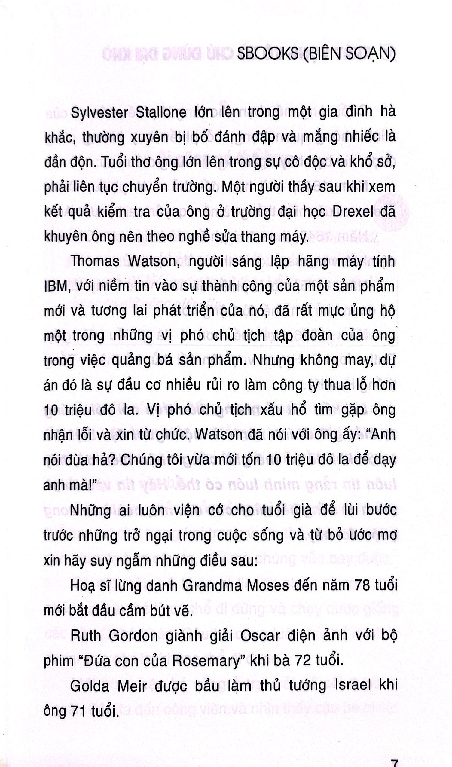 khát vọng vô bờ chứ đừng dại khờ