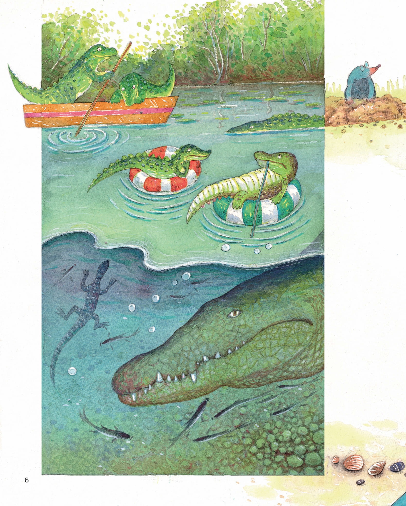 khẽ chạm vào tự nhiên - ai giúp cá sấu ấp trứng?