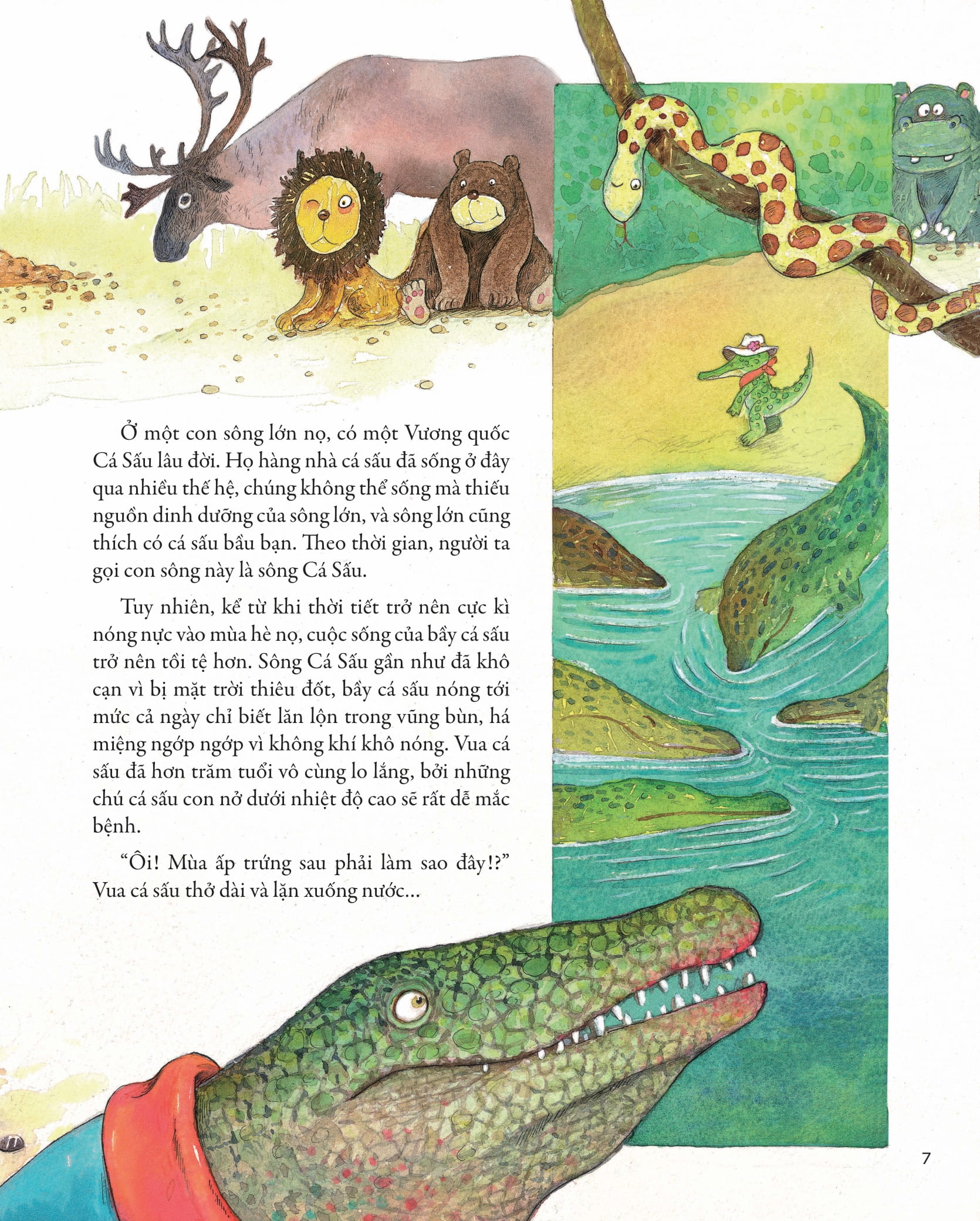 khẽ chạm vào tự nhiên - ai giúp cá sấu ấp trứng?