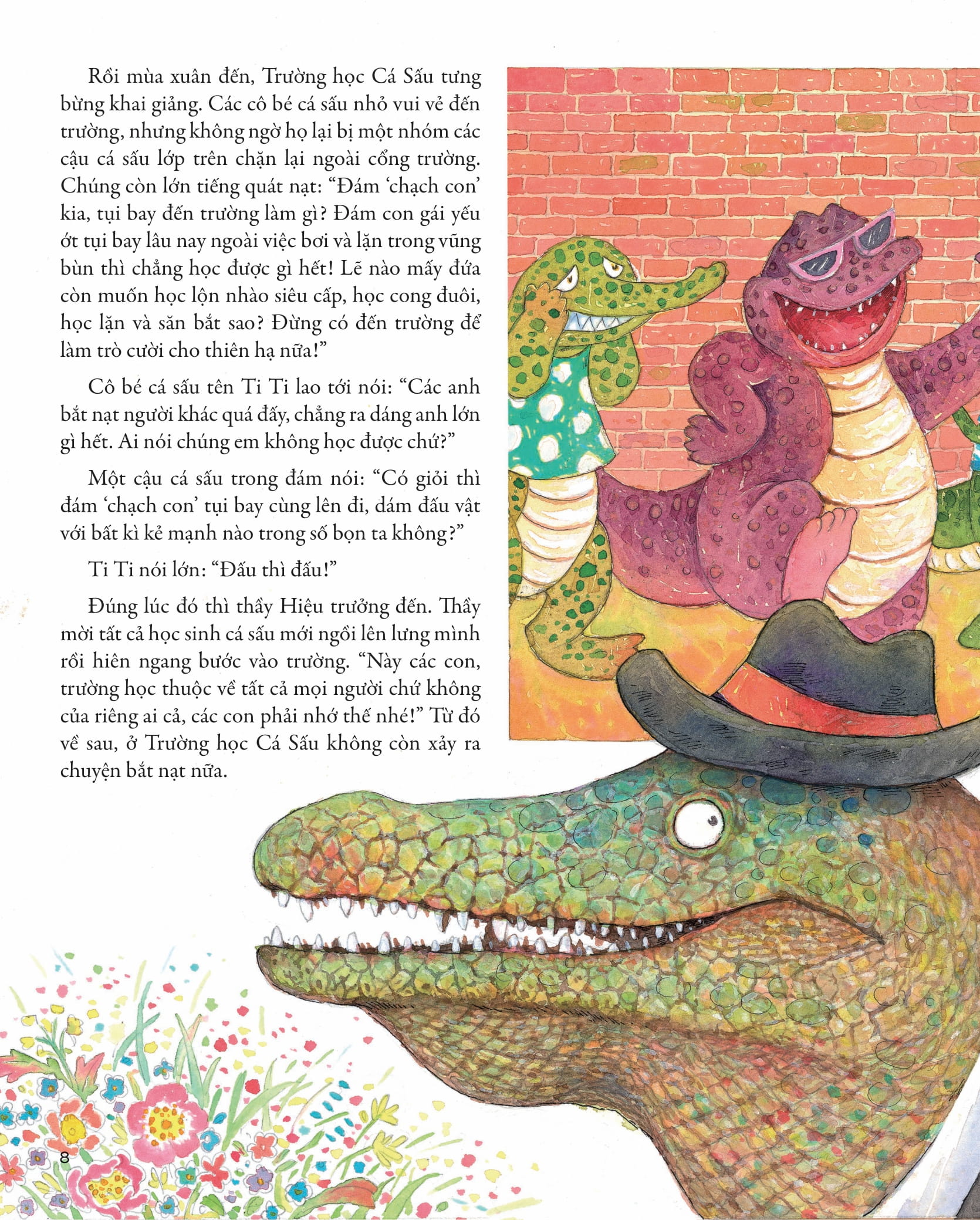 khẽ chạm vào tự nhiên - ai giúp cá sấu ấp trứng?