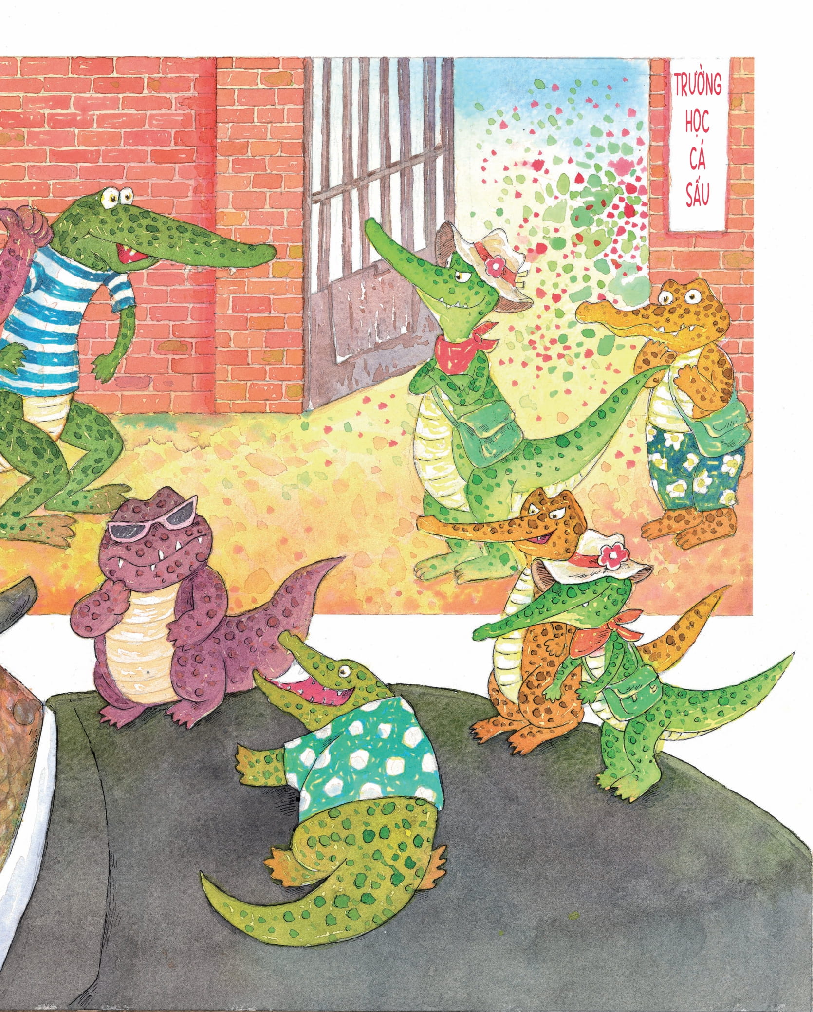 khẽ chạm vào tự nhiên - ai giúp cá sấu ấp trứng?