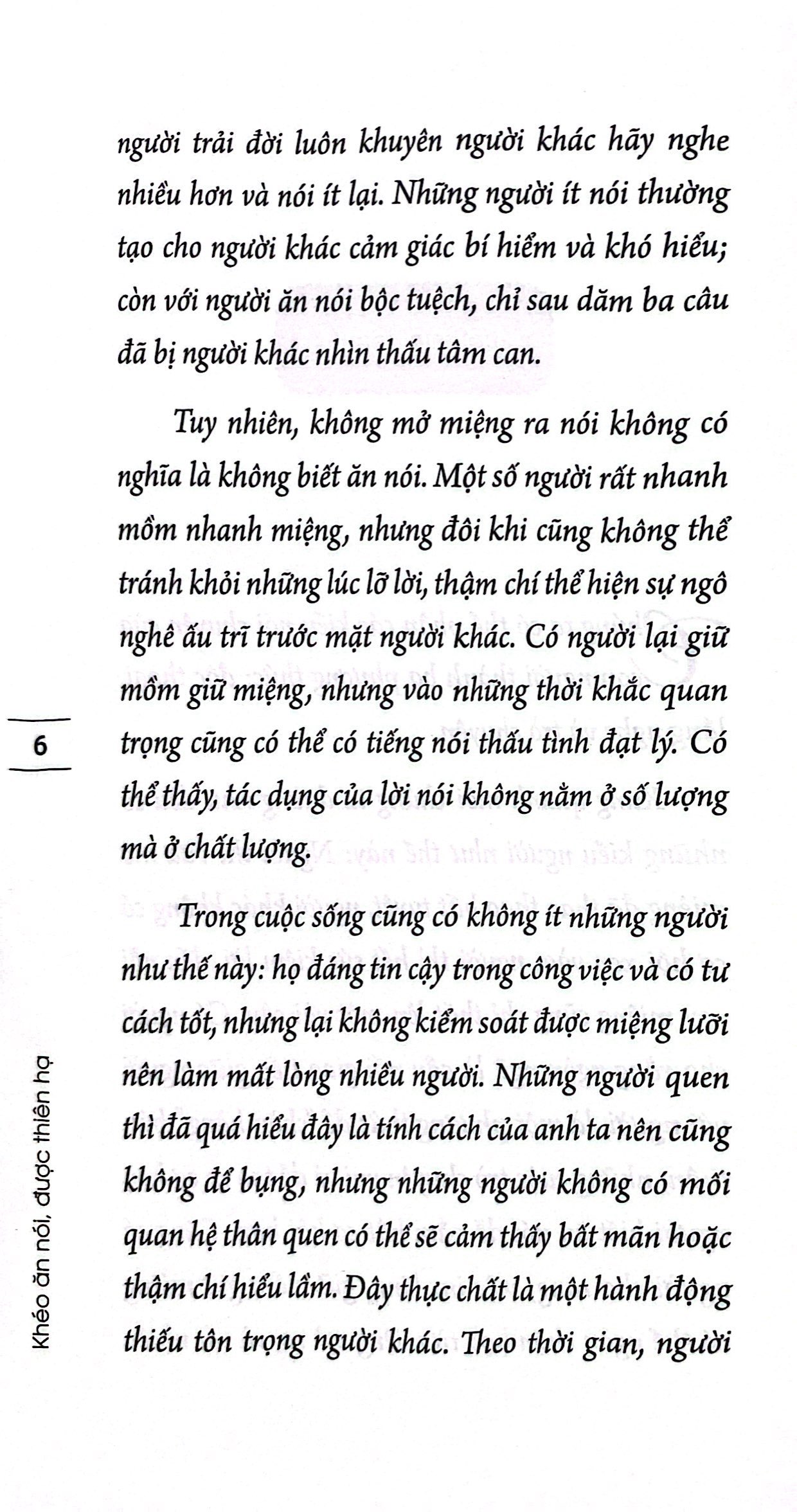khéo ăn nói được thiên hạ