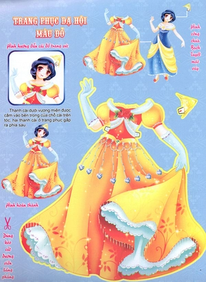 khéo tay hay làm - các nàng công chúa xinh đẹp: công chúa bạch tuyết và công chúa ngủ trong rừng