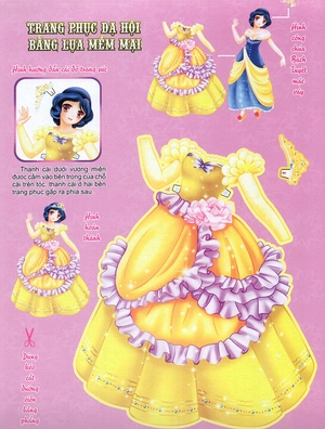 khéo tay hay làm - các nàng công chúa xinh đẹp: công chúa bạch tuyết và công chúa ngủ trong rừng