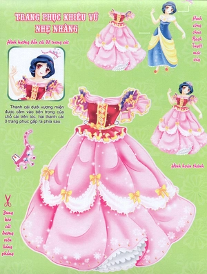 khéo tay hay làm - các nàng công chúa xinh đẹp: công chúa bạch tuyết và công chúa ngủ trong rừng