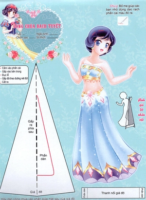 khéo tay hay làm - các nàng công chúa xinh đẹp: công chúa bạch tuyết và công chúa ngủ trong rừng