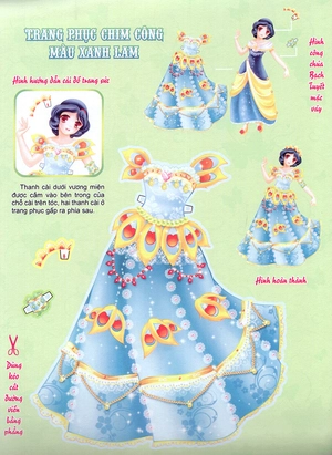 khéo tay hay làm - các nàng công chúa xinh đẹp: công chúa bạch tuyết và công chúa ngủ trong rừng