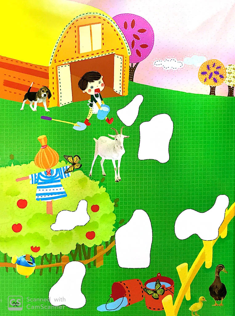 khéo tay tinh mắt - sách bóc dán thông minh - loài vật ngộ nghĩnh (tái bản 2024)