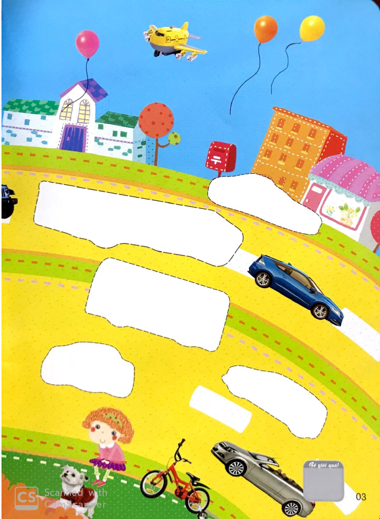 khéo tay tinh mắt - sách bóc dán thông minh - phương tiện giao thông (tái bản 2024)