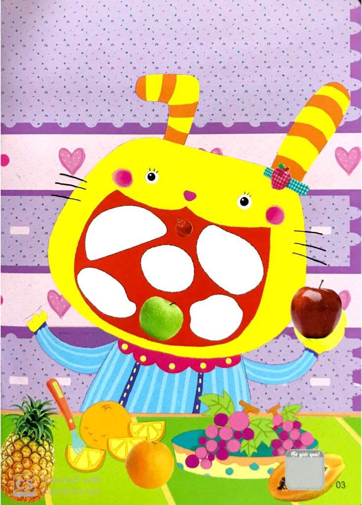 khéo tay tinh mắt - sách bóc dán thông minh - rau quả thức ăn (tái bản 2024)