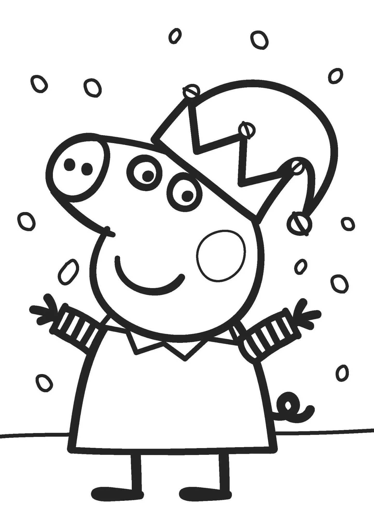 khéo tay tô màu - giáng sinh của peppa