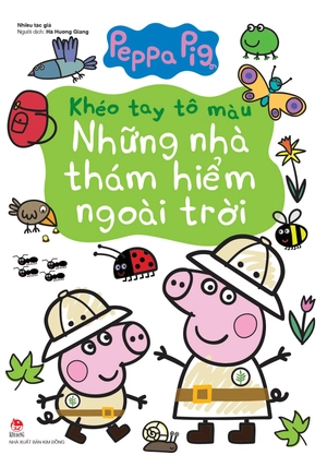 khéo tay tô màu - những nhà thám hiểm ngoài trời