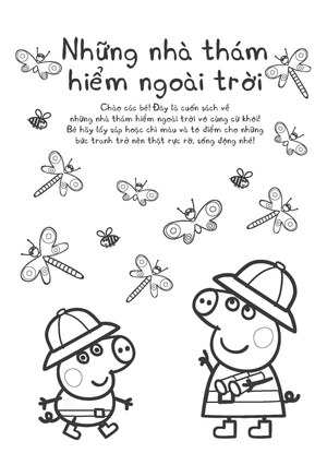 khéo tay tô màu - những nhà thám hiểm ngoài trời