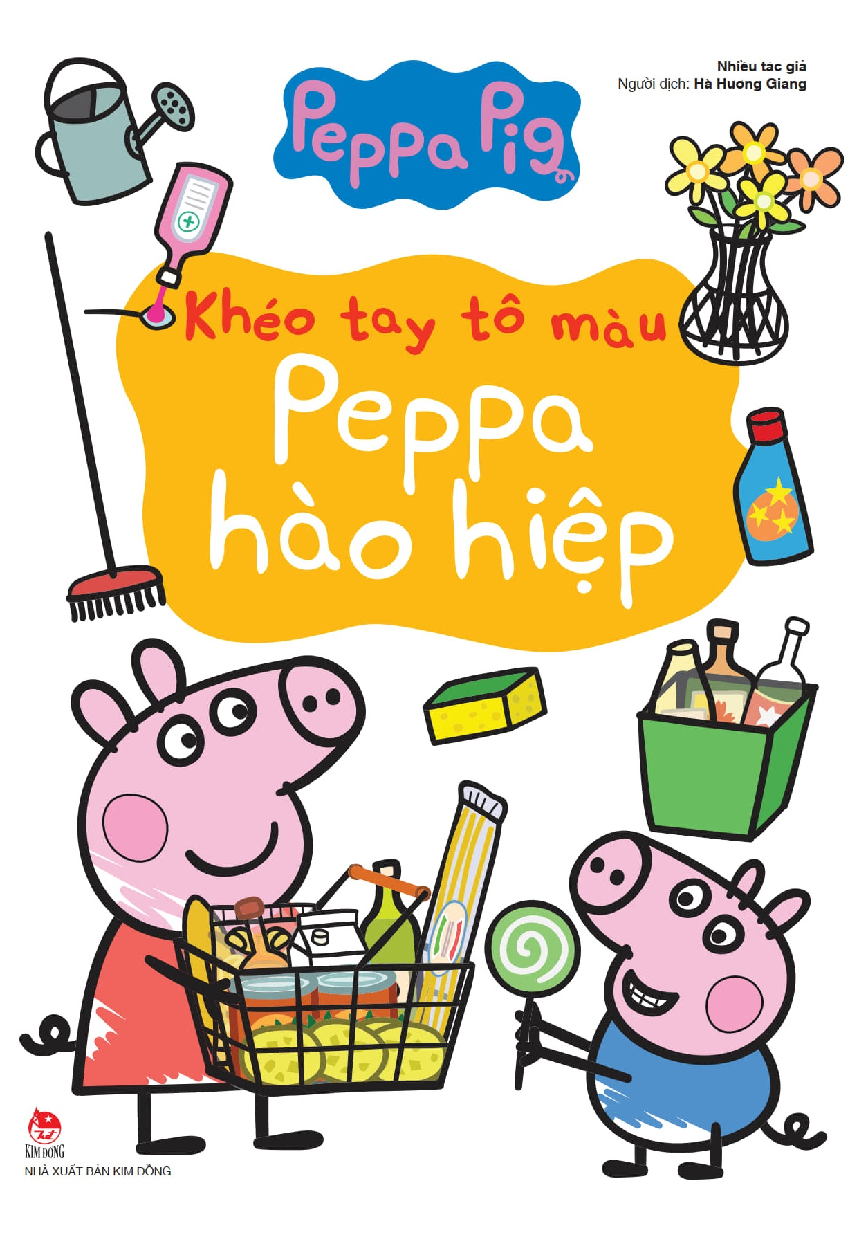khéo tay tô màu - peppa hào hiệp