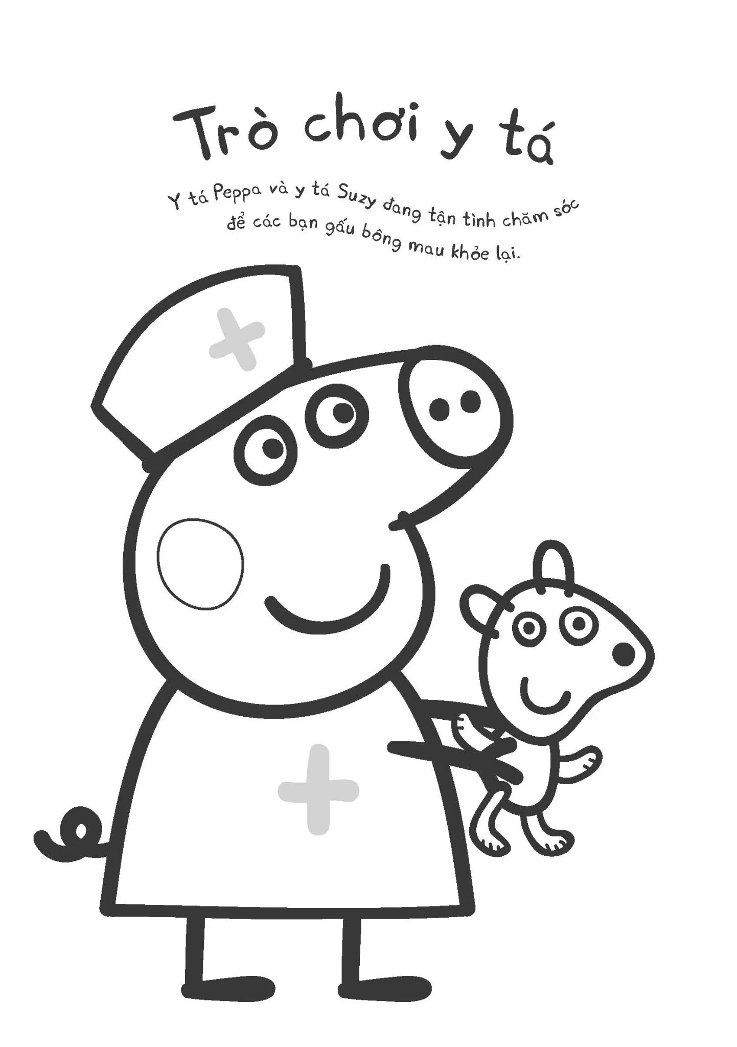 khéo tay tô màu - peppa hào hiệp