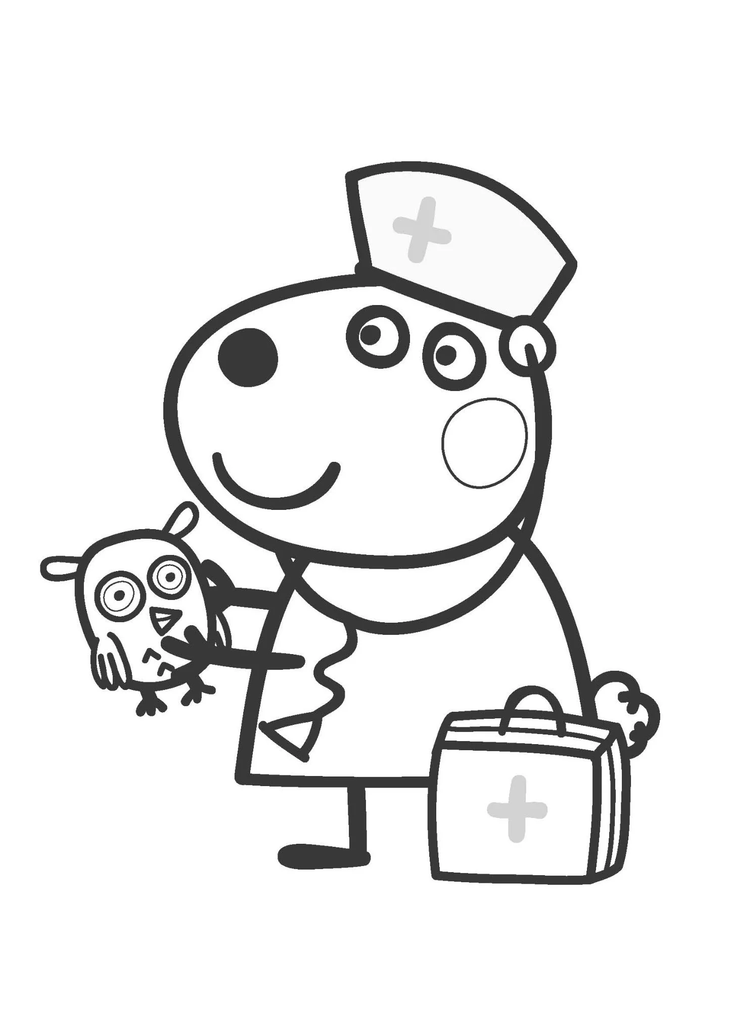 khéo tay tô màu - peppa hào hiệp