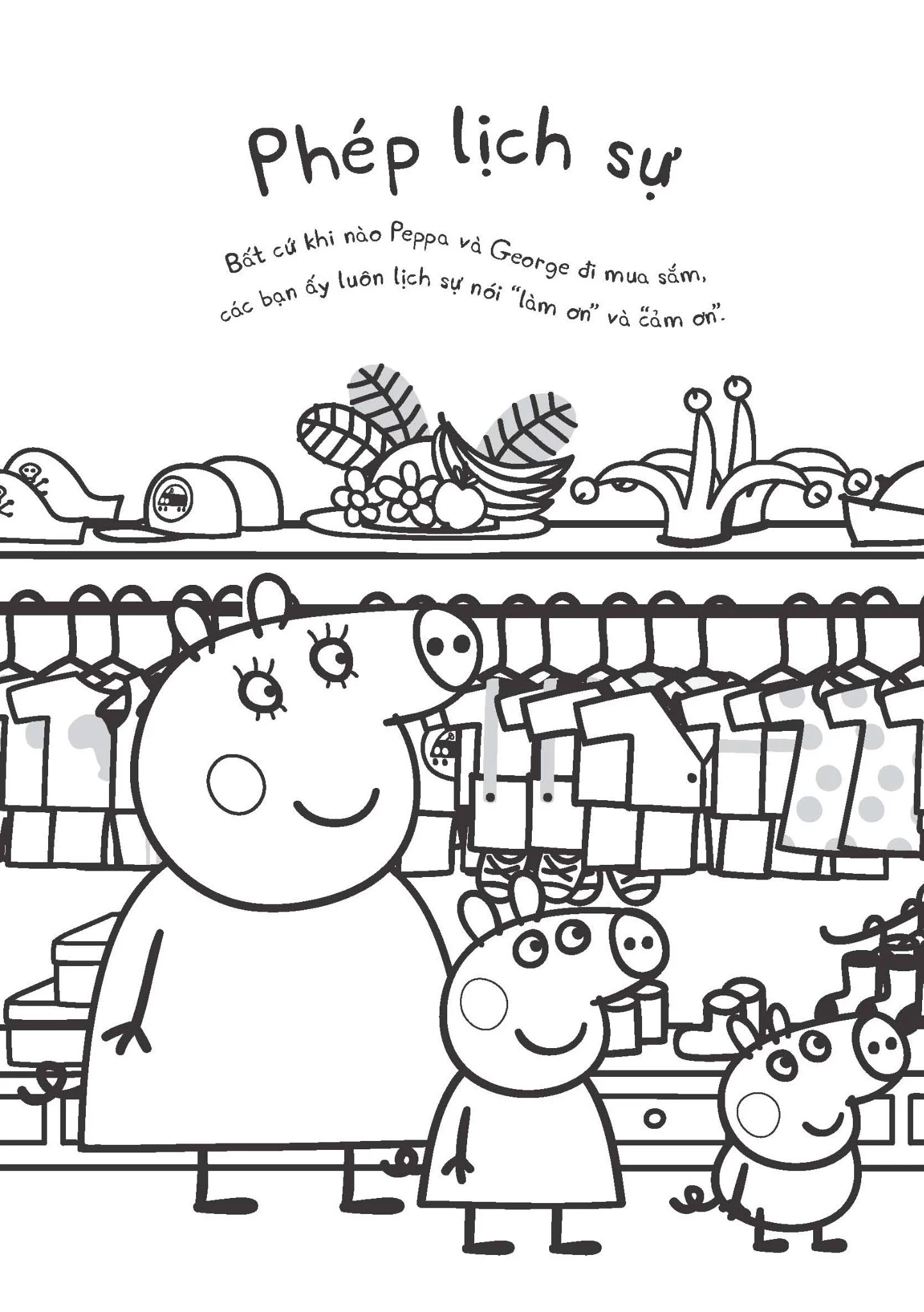 khéo tay tô màu - peppa hào hiệp